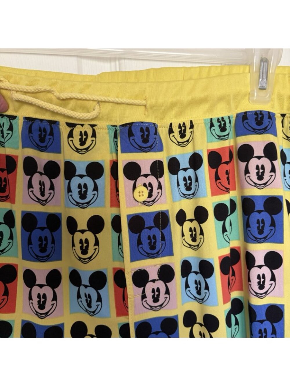Disney Mickey Mouse Size XL Multicolor Lounge Sleep Pants Joggers - Picture 5 of 7